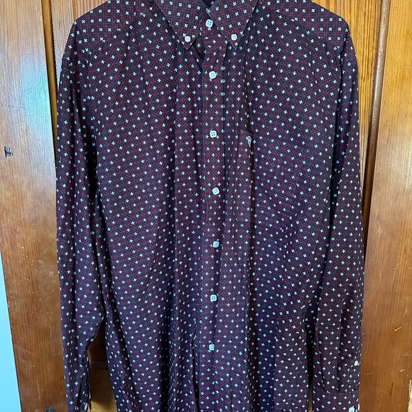 Ariat Other - Ariat Red and Black Button Down Shirt